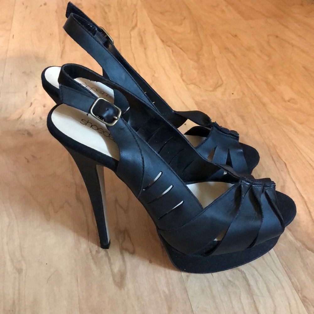Black high heel
